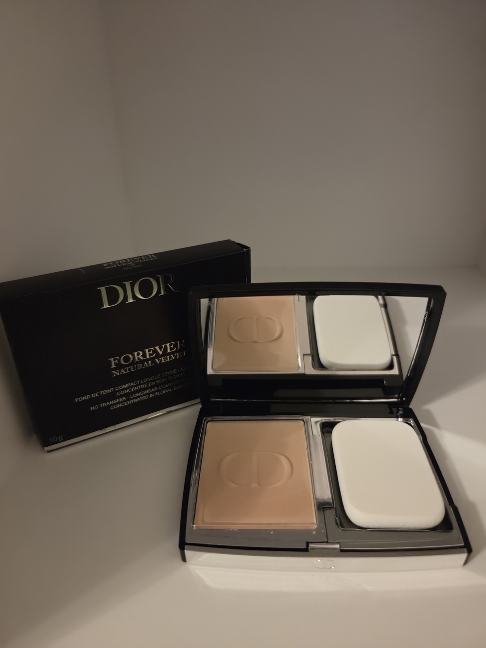 Dior Forever Natural Velvet Compact Powder Foundation - 1N Neutral